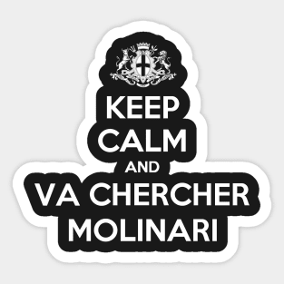 Keep Calm Molinari Marseille Sticker